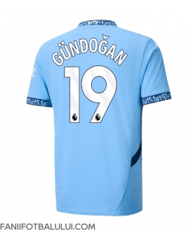 Manchester City Ilkay Gundogan #19 Tricou Fotbal Replică 2024-25 Barbati Acasa
